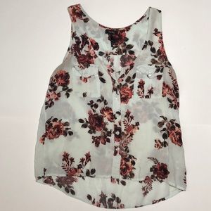 Nollie/ Pac Sun Flowy Floral Tank